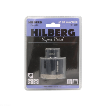 Коронка алмазная 50 мм Hilberg Super Hard M14 HH650