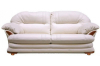 Трехместный диван-кровать из кожи Йорк