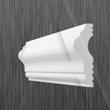 Потолочный плинтус КИНДЕКОР U-50(9х58 мм)