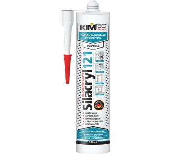 СилАкрил KIM TEC 121, прозрачный, 280 мл