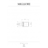  Migliore Ricambi Ml.Ric-39.360 Cr Cilindrico   . 20195