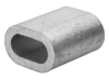 ЗУБР DIN 3093 1,5 мм, зажим троса алюминиевый, 150 шт (4-304475-01) (Зажимы троса)
