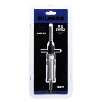 Коронка алмазная по бетону 25 мм Hilberg Laser HM225