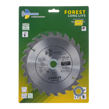 Диск пильный 185*30/20/16*24Т FLL827