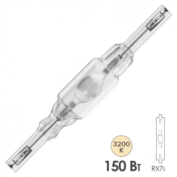 Лампа металлогалогенная Osram HQI-TS 150W/WDL RX7s-24 (МГЛ)