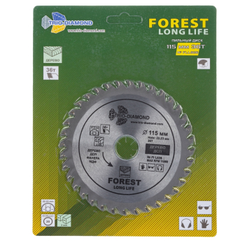 Диск пильный 115*22,23*36Т FLL826