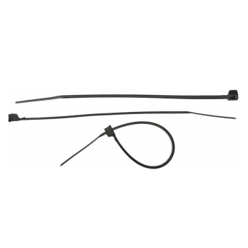 ЗУБР КС-Ч2, 3.6 x 300 мм, нейлон РА66, 50 шт, черные, кабельные стяжки, Профессионал (4-309037-36-300) (Нейлоновые)