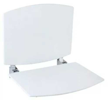 Сиденье для душа Nylon со складывающейся спинкой Nofer 15042.FIX.NBA