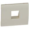 Накладка телефонной розетки 1хRJ11 Legrand Galea Life Titanium