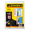 STAYER 4 м, 12.5 м, 7 мкм, защитная укрывочная пленка (1225-07-12) (Пленка полиэтиленовая)