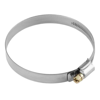 ЗУБР НХ-12Н, 70 - 90 мм, накатная лента 12 мм, 50 шт, нержавеющий хомут, Профессионал (37822-70-90-50) (Стальные)