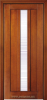 Дверь межкомнатная со стеклом из бука массива Моцарт дуб светлый BLUM Industry