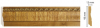 Плинтус напольный Decomaster 153-4, 1шт (длина 2,4м)