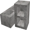 Блок 2-х пустотный бетонный RRD