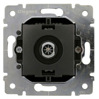 Розетка телевизионная Legrand Galea Life TV проходная 14дБ 2400 МГц