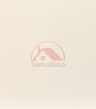 Панель ламинированная "ProfBuild", лопес белый