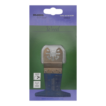 Полотно пильное погружное по древесине Hilberg Cr-V 65*40*14TPI HR6644