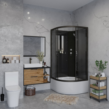 Душевая кабина Niagara NG 6508-14BK Без крыши
