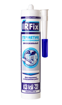 Герметик силиконовый IRFix универсальный (Цвет:серый)