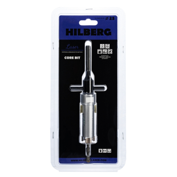 Коронка алмазная по бетону 25 мм Hilberg Laser HM225