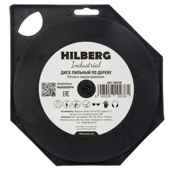 Диск пильный Hilberg Industrial Дерево 235*30*48Т HW236