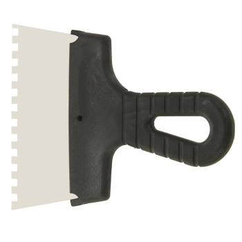 Шпатель фасадный, зубчатый, 150 мм, зуб 6 х 6 мм