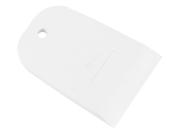 Шпатель резиновый, белый, 100 мм (шт.)