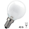 Лампа накаливания шарик Osram CLASSIC P FR 40W E14 матовая (ЛОН)