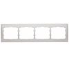 Рамка Legrand Galea Life 4 поста горизонтальная Pearl