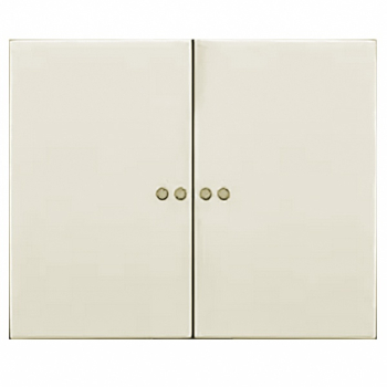 Клавиша двухклавишного выключателя с подсветкой Legrand Galea Life Pearl