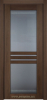 Деревянная дверь Данте из массива бука в тонировке Сахара Блюм Индастри