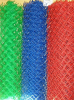Сетка плетеная неоцинкованная "рабица" в ПВХ 50х50х2.8 мм