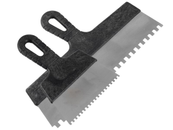 Шпатель фасадный, зубчатый, 200 мм, зуб 10 х 10 мм