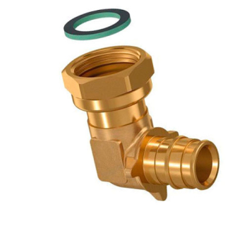 Угольник с накидной гайкой Uponor Q&E 16x1/2''