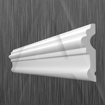 Потолочный плинтус КИНДЕКОР U-40(15х43 мм)