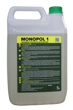 MONOPOL 1 литиевая обеспыливающая пропитка для бетона (фасовка: 5л)