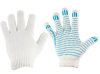 Перчатки Х\Б, 10 класс вязки, 4-х нитка, с ПВХ (шт.)