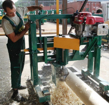 Оцилиндровочный станок Тайга ОС-2 с бензиновым приводом