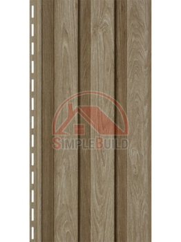 сайдинг VHP "TimberBlock", рейка фасадная орех светлый