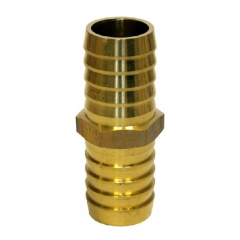 Адаптер QUATTRO ELEMENTI соединитель шлангов "ёлочка" 19 - 19 мм латунь (771-947) (Адаптеры соединительные)