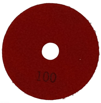 Алмазный гибкий шлифовальный гальванический круг "Черепашка" Hilberg 100 мм № 100, 560100