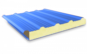 Сэндвич-панель кровельная ПИР 1000x220