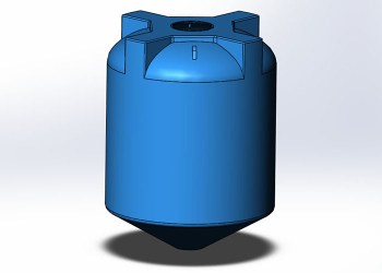 Емкость Бункер 5000л усиленная (без обрешетки)