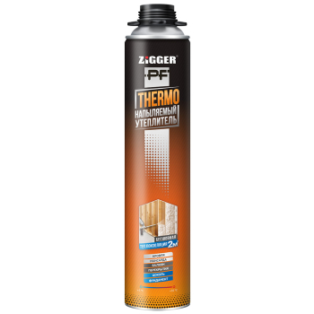 Утеплитель напыляемый Zigger PF Thermo, 890 мл