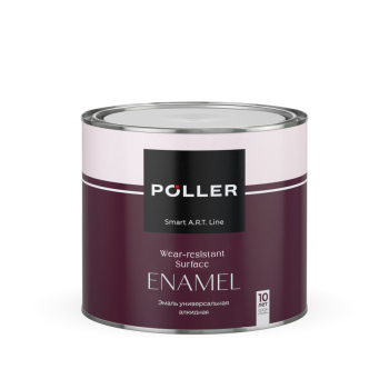 Эмаль алкидная Poller A.R.T., светло-голубая, 0,8 л