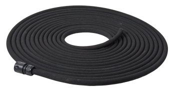 Шланг для воды сочащийся QUATTRO ELEMENTI 1/2", 15 метров, микропористый, с фитингами (Арт. 241-222) (Сочащиеся)