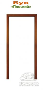 — Плоский наличник из бука для дверей межкомнатных БЛЮМ Индастри