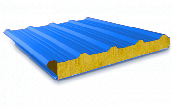 Сэндвич-панель кровельная МВУ 1000x300