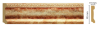 Плинтус напольный Decomaster 166-127, 1шт (длина 2,4м)