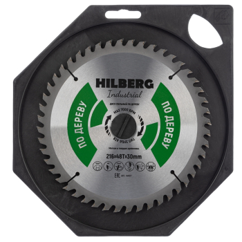 Диск пильный Hilberg Industrial Дерево 216*30*48Т HW217